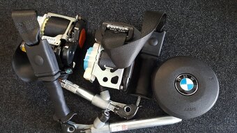 Bmw airbag řidice palubní dska bezpečnostní pás - 5