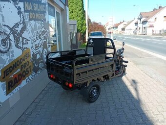 Elektrická pracovní tříkolka Cargo G1 1000W COC černá - 5