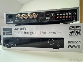 Mitchell & Johnson SAP-201V – integrovaný zesilovač s DAC - 5