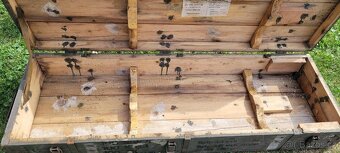 Stará vojenská bedna na munici -velká - 5