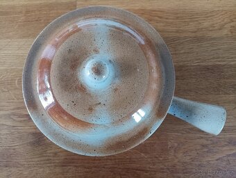 KAMENINOVÝ HRNEC RAMEKIN GRES DU MARAIS FRANCE - 5