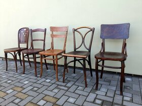 Židle "thonetky" po renovaci - 5