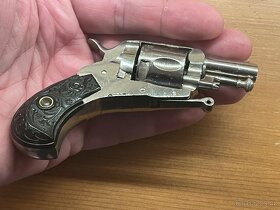 Starozitny mini revolver bulldog flobert - 5