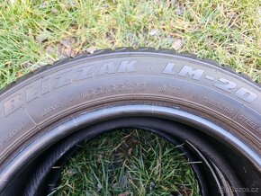 4x Zimní pneu Bridgestone Blizzak LM-20 - 165/65 R15 - 90% - 5