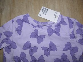 Nová dívčí trička zn. H&M vel.98/104 - 5