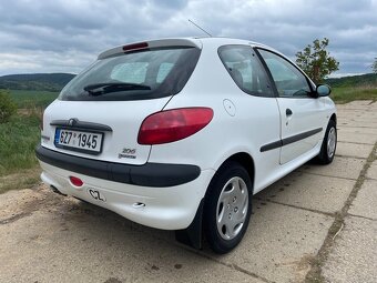 Peugeot 206 1,4i 55kW první majitel koupeno v ČR - 5