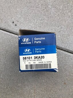 Brzdové destičky Hyundai a Kia - 5