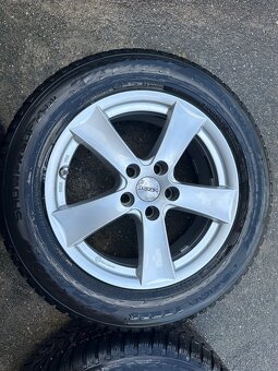 Alu kola 5x114,3 zánovní pneu 225/60r17 - 5
