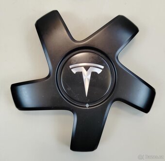 Středové krytky kol Tesla 4ks - 5