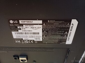 4K Smart TV LG 43UP75003LF-úhlopříčka 108cm - 5
