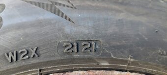 165/70 R14 zimní sada pneumatik vzorek 2x7mm 2x6mm - 5