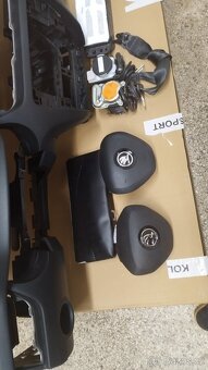 Airbagová sada Škoda Octavia 3 s originální deskou Canton - 5
