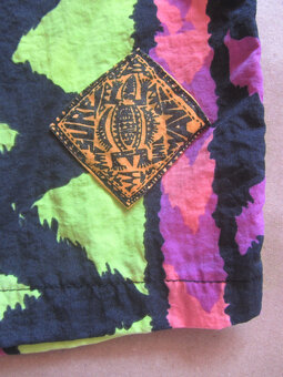 Vintage 80s/90s pánské surf beach shorts kraťasy - 5