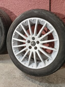 Alu Toora 17" 5x98 Alfa romeo šedá lesklá 215/50 - 5