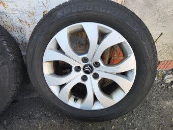 17"zimní alu sada 5x108 origo Citroen C5 mk2 mk3 225/55 - 5