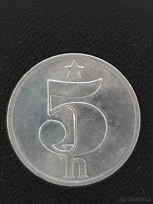 Prodám minci 5 halířů - 5