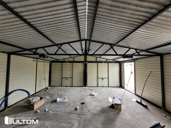 Akční nabídka Plechová garáž 3x5m. - 5