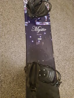 Snowboard Mystic 160 cm s vázáním Factory - 5