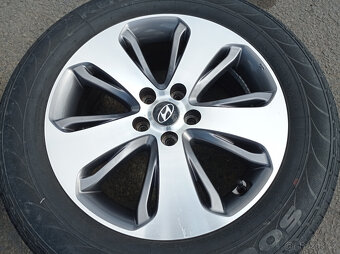 5x114,3 Hyundai Santa Fe 7Jx18 ET41 č. 52910-2B485 alu disky - 5
