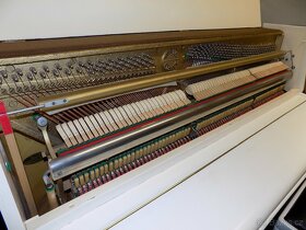 Bílé piano, pianino, klavír Petrof- Rosler - 5