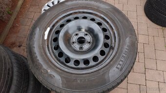 Kola zimní 17", AUDI VW ŠKODA, rozteč 5x112, pneu 215/65/17 - 5