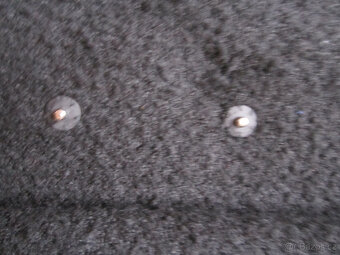 Černý zimní kabát vel. M/L/XL, zapínání na patentky - 5