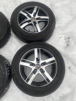 Alu kola letní 5x114,3 15 sada 185 65 16 5,5JET40 Kia i zašl - 5