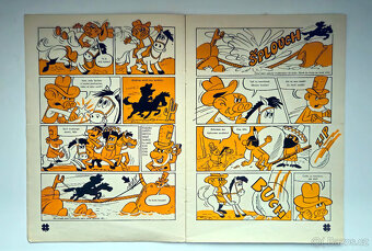 Čtyřlístek č.4 - Na divokém západě - Original 1969 - 5