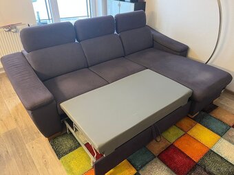 Kvalitní rohová sedačka - 5