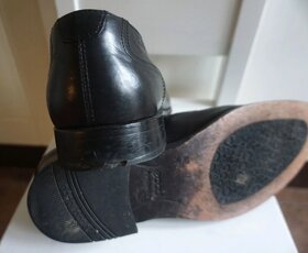 Pánské kožené černé společenské boty ECCO vel.42 - 5