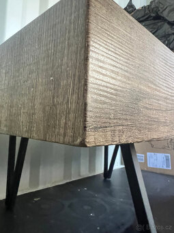 Prodám konferenční stolek HOMCOM - 105 x 60 x 42 cm - 5