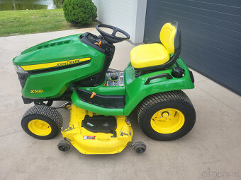Zahradní traktor sekačka John deere x500 - 5