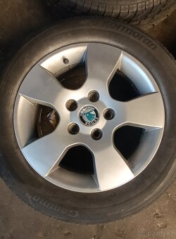 Originál Alu kola Škoda R15 5x112 - 5