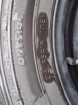 Sada kol - celoroční pneu 215/65 R16 Michelin - 5