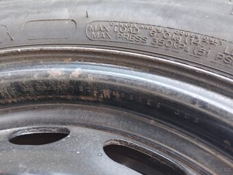 Plechové disky PSA 4x108 6,5Jx16H2E ET26 + 205/65 R16 - 5