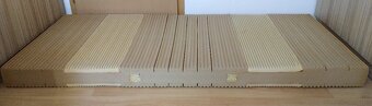 Matrace Dřevočál 2 ks + lamelové rošty 2ks - 5