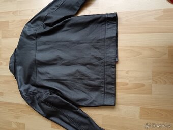 100% KOŽENÁ pánská hnědá měkká bunda UNION RIVER - 5