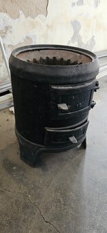 Starožitná koupelnová kamna - 5