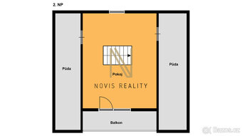 Prodej, chata, 64 m², pozemek 359 m², Hůrka - Horní Planá - 5