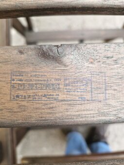 IKEA venkovní dřevěná židle - 5