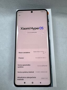 Xiaomi Redmi Note 14 Pro+ 5G 512 GB - 5