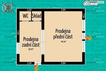 Zlatá žíla v srdci Rožnova Obchod 69m2 v TOP lokalitě, Rožn - 5