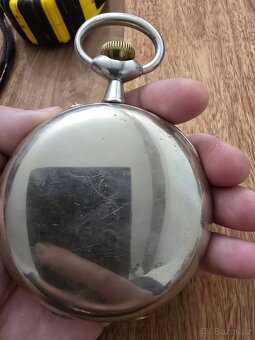 Obří kapesní hodinky s kalendářem a lunárními fázemi - 5