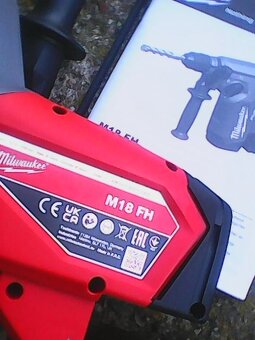 MILWAUKEE M18 FH-0 Aku vrtačka - kombinované kladivo - 5