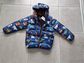 Nová zimní bunda Next, vel.122, voděodolná - 5