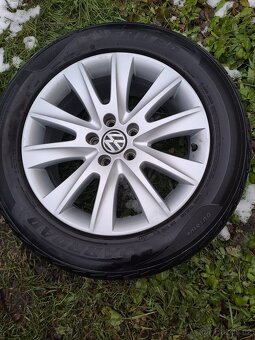 Alu kola 5x112 originál VW 235/55 R17 - 5