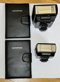 Olympus OM Kompletní TTL kabeláže + Blesky a filtry - 5