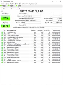 pevný disk SSD Adata SP600 SATA3/6G 2.5" 32GB - 5
