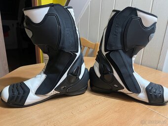 Prodej Moto Boty MBW LIME New Roxy Černo/bílé - 5