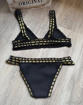 Lux Sea luxusní černé sexy plavky - 5